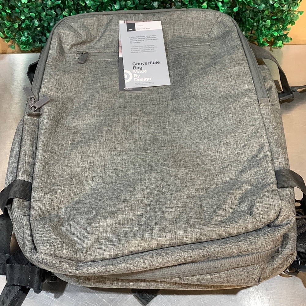 Tik Tok Viral Made by Design Grey Convertible Bag